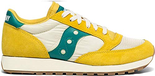 Saucony Jazz Original Vitnage, Zapatillas para Hombre, Amarillo (Mostaza 105), 44 EU