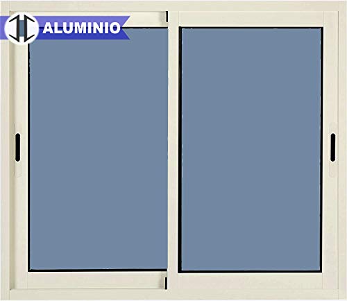 Ventana de Aluminio Corredera 1000 ancho x 600 alto 2 hojas Climalit