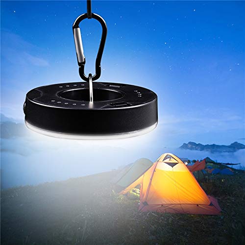 AFGH Luz de la Tienda Lámpara de Camping Bombilla LED Bombilla de Tienda con batería Lámpara Colgante Linterna portátil con Gancho Gancho Linterna Lámpara de Tienda Nuevo