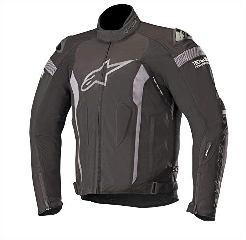 Alpinestars Chaqueta moto T-missile Drystar Jacket - Tech-air Compatible Black Black, Negro/Negro, XXL