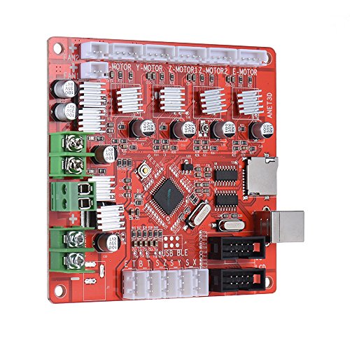 Anet A1284-Tarjeta de Control Base Tarjeta Madre para Anet A8 Bricolaje Autoensamblaje Impresora Escritorio 3D Kit Reprap I3