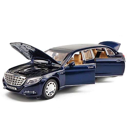 ANYWN Diecast Model Cars Coches de Juguete, una y veinticuatro 2012 Mercedes-Benz Clase G G Carro SUV Nueva DIECAST Modelo Negro Car,Mercedess650blue