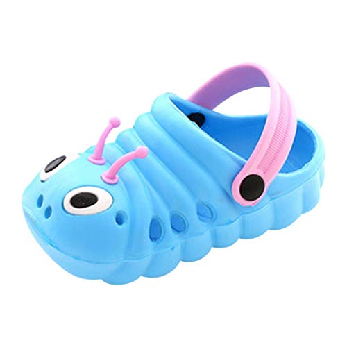 Fannyfuny_Zuecos para Infantil Niñas Niños Playa Respirable Antideslizante Sandalia Cerrada Duraderas Zapatillas Verano Zuecos para Unisex Niños Sandalia Chanclas de Playa Unisex Tallas 18-29