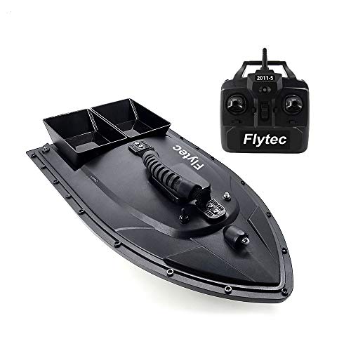 Goolsky Flytec Barco RC 2011-5 Buscador de Peces 1.5kg Carga de 500m Barco de Cebo de Pesca de Control Remoto 2.4GHz Barcos RC para Adultos y Niños