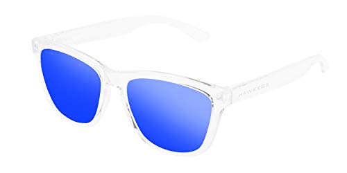 HAWKERS -  Gafas de sol para hombre y mujer ONE , Transparente / Azul