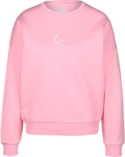 Karl Kani Signature Crew Sudadera Pink/White