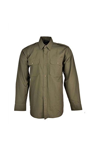 Mil-Tec RipStop Camisa manga larga Oliva Tamaño XL