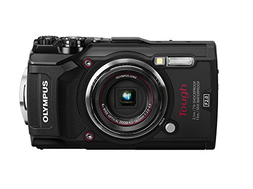 Olympus TG-5 - Cámara Digital (ultraresistente, Sumergible, vídeos en 4K, 4 Modos de Macro, WiFi Integrado), Negro