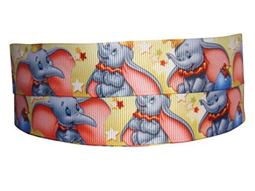 'Pimp My Shoes – Rollo de cinta (grogrén, diseño a "Disney Dumbo, 2 m x 22 mm, ideal para regalos/tartas