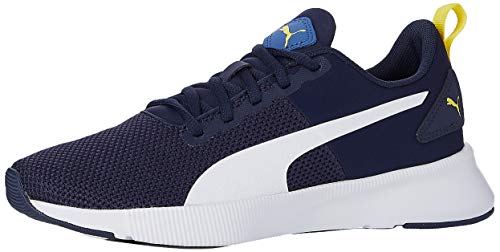 PUMA Flyer Runner JR, Zapatillas Unisex niños, Azul (Galaxy Blue White/Peacoat/Meadowlark), 37 EU