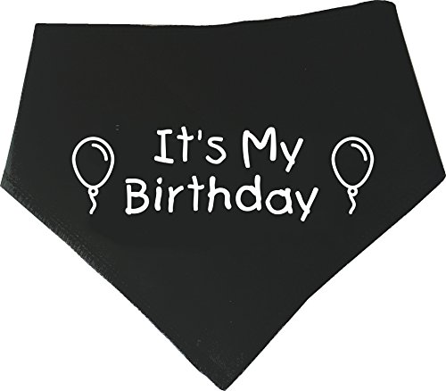 Spoilt Rotten Pets (S2 - Bandana para Perro con Texto en inglés It's MI Birthday para Jack Russells, Cocker Spaniels, Border Terrier & Westie tamaño Ajustable de 11 a 16 Pulgadas