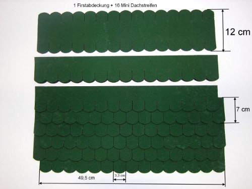 Tejamaniles planos (23.409) (33 mm) – Juego de 2 unidades – Verde 