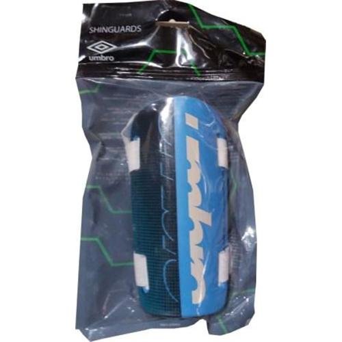 UMBRO Veloce Slip Espinillera, Azul (Dark Navy/diba Blue) / Blanco, M