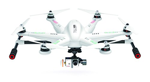 Walkera 25161 - Hexacóptero de Tali H500, diseño FPV, Gimbal 3D, Mando Devo12E, con cámara HD, Color Blanco