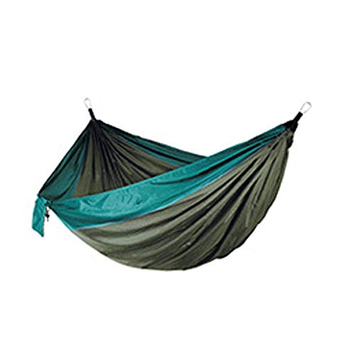 YSCYLY Tienda Liviana para Hamacas con Bolsa de Transporte,270 * 140cm Doble Hamaca de Nylon,Ideal para Viaje Playa Senderismo Camping Hammock