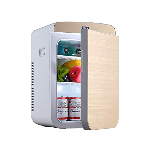 ZXGHS Mini Refrigerador De Refrigeración De Doble Núcleo, 25L De Gran Capacidad/Soporte 220V Y 12V, Muy Adecuado para Dormitorio, Oficina, Camping, Exterior, Cosméticos, Viajes, Etc.