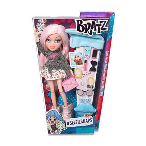 Bratz - SelfieSnaps Cloe, muñeca Fashion (Bandai 536901)