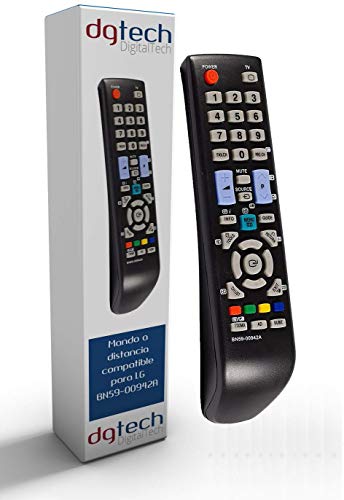 DigitalTech® - Mando de sustitución para televisores Samsung BN59-00942A