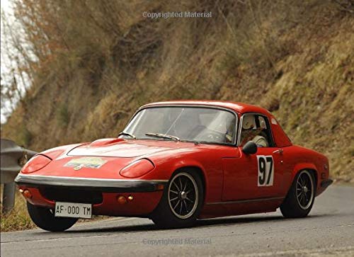 Lotus Elan: 120 pages with 20 lines you can use as a journal or a notebook .8.25 by 6 inches