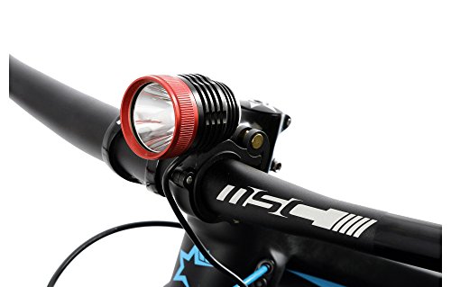 MSC Lumens - Luz de Ciclismo, Color Negro, Talla 1000 L