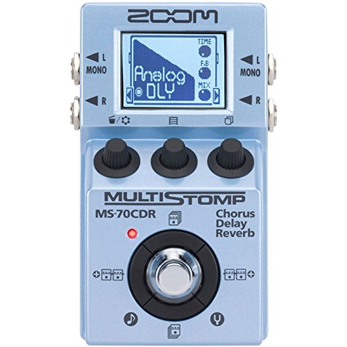 Zoom MS-70 CDR - Pedal multiefecto Chorus, Delay, Reverb