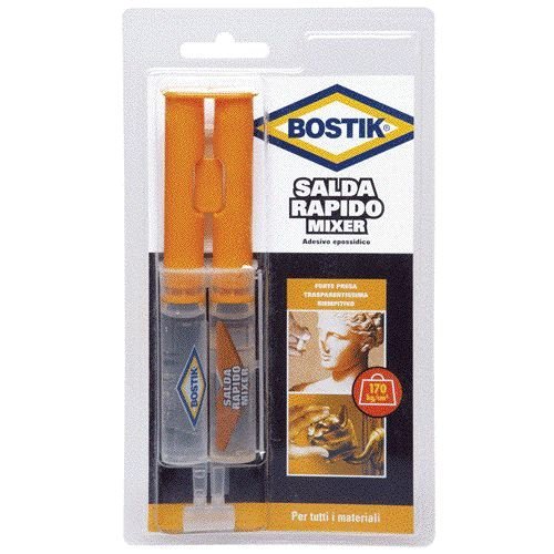 Adhesivo pegamento universal saldarapido Mezclas Bison Bostik 24ml