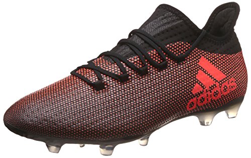 adidas X 17.2 FG, Zapatillas de Fútbol para Hombre, Multicolor (Core Black/Solar Red/Solar Orange), 42 2/3 EU