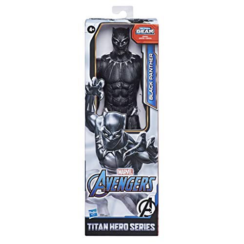 Avengers- Figuras Titan Black Panther (Hasbro E7876ES0)