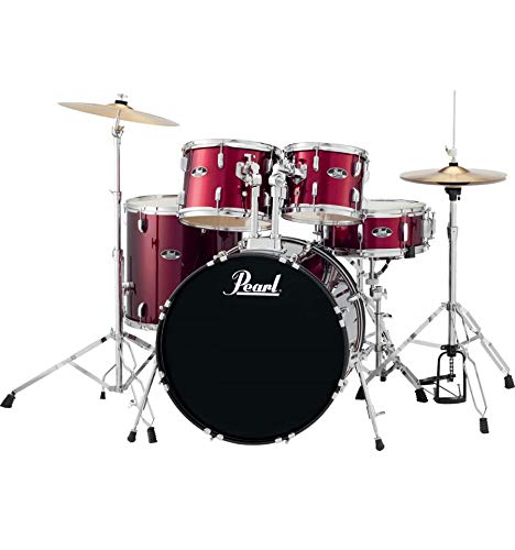 Batería Pearl Roadshow Rock 22 '5 Fûts – Red Wine