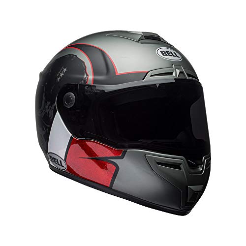 BELL Helmet srt hart luck charcoal/white/red m