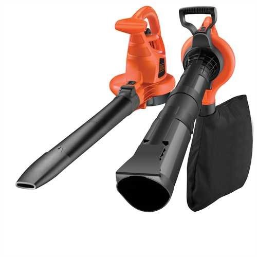 BLACK+DECKER GW2810-QS Aspirador soplador triturador 2800 W y 50 L de capacidad, 10.8 W