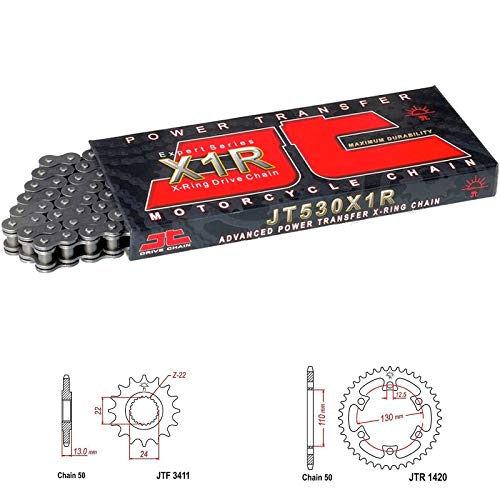 Cadena de Bombardier DS 650 bajax 2001 – 2003 JT de x1r de 530