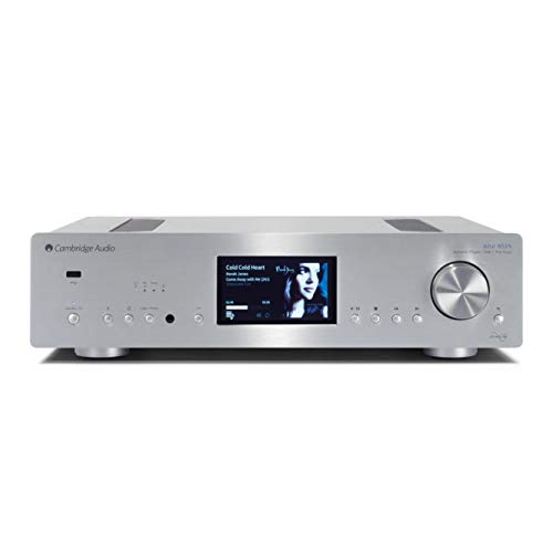 Cambridge Audio Azur 851N Plata reproductor multimedia y grabador de sonido - Reproductor/sintonizador (AAC,AAC+,AIFF,ALAC,DSD,FLAC,HE-AAC,MP3,OGG,WAV,WMA, 24-bit/192kHz, 192 kHz, LED, 10,9 cm (4.3"), 11 cm)