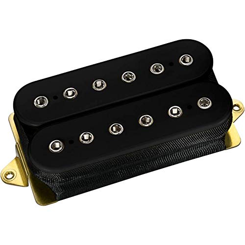 DiMarzio DP100BK Super Distortion Pastilla para Guitarra Eléctrica, F Spaced, Negro