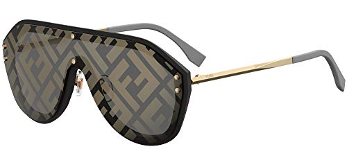 FENDI FF M0039/G/S 7Y Gafas, BLACK GOLD/GY GREY, 99 Hombres