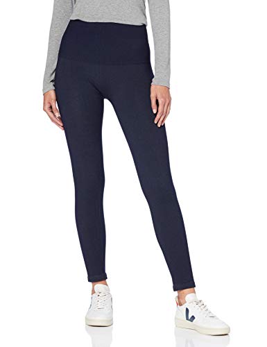 find. Leggings Efecto Denim para Mujer , Azul (Blue), 42 (Talla del Fabricante: Large)