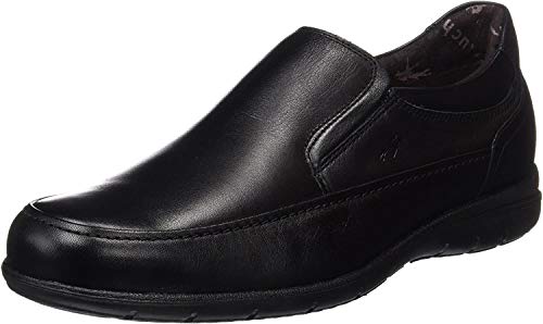 Fluchos- retail ES Spain 8499, Zapatos sin Cordones Hombre, Negro (Black), 42 EU