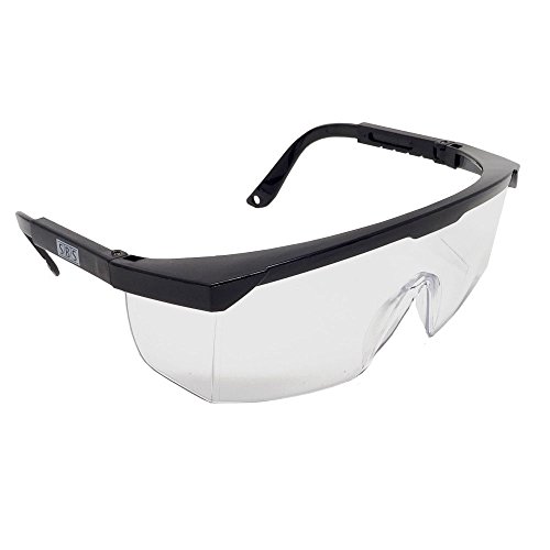 Gafas de Seguridad Ocupacional │ 1 pieza │ con asa ajustable │ según EN166 │ Protección Ocular │ Gafas Protectoras │ by FD-Workstuff