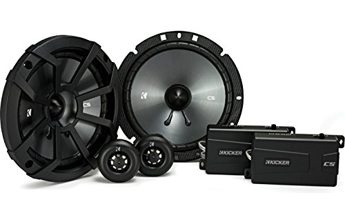 Kicker 43CSS674 CSS67 - Sistema de componentes de 17,1 cm con altavoces de agudos 1,9 cm, 4-Ohm