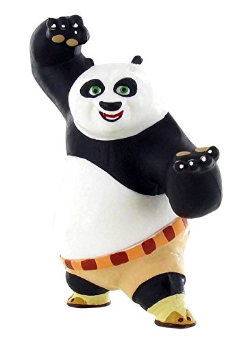 Kung Fu Panda - Figura en Ataque, 8 cm (Comansi 99911)