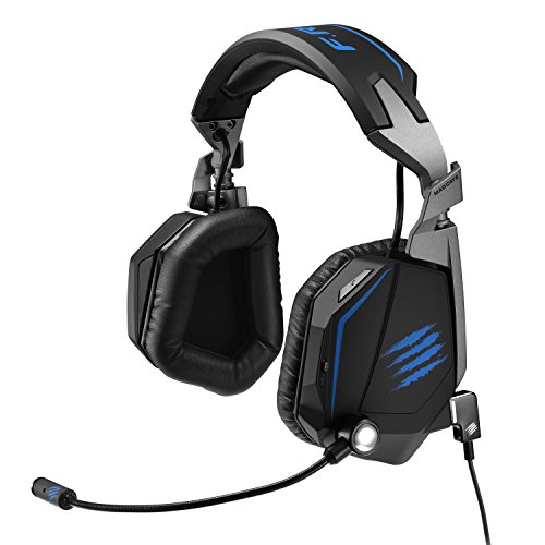 Mad Catz F.R.E.Q. TE Binaural Diadema Negro - Auriculares con micrófono (Consola de Juegos, 7.1 Canales, Binaural, Diadema, Negro, Alámbrico)