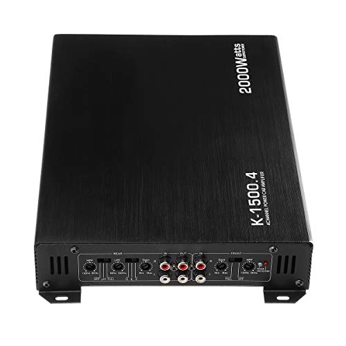 MOMOALA AAlamor DC 12V Car 4 Channle 2000W Amplificador De Audio Automático De Potencia Amplificador Estéreo