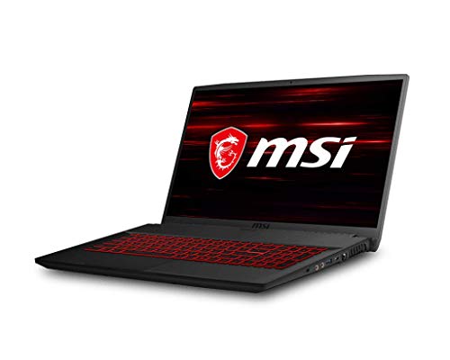 MSI GF75 Thin 9SC-277XES - Ordenador portátil de 17.3" FHD 120Hz (Intel Core i7-9750H, 16 GB RAM, 512 GB SSD, Nvidia GTX1650-4GB, sin Sistema operativo) negro - Teclado QWERTY Español