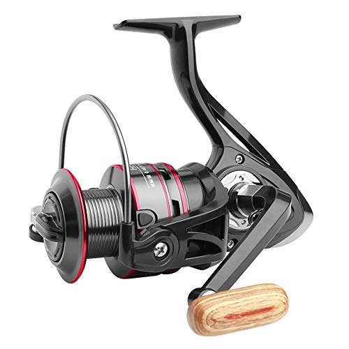 No Pesca Spinning Carretes Salada Shimano Bobina Apretón de Manos de Madera Giratorio 1000-6000 Aleación de Metal Profesional Izquierda/Derecha Ruedas de Carrete