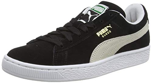 PUMA Suede Classic+, Zapatilla para Hombre, Negro Black White, 42 EU