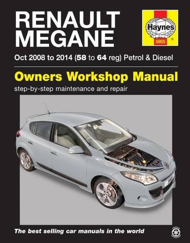 Storey, M: Renault Megane (Oct '08-'14) 58 To 64 (Haynes Manual)