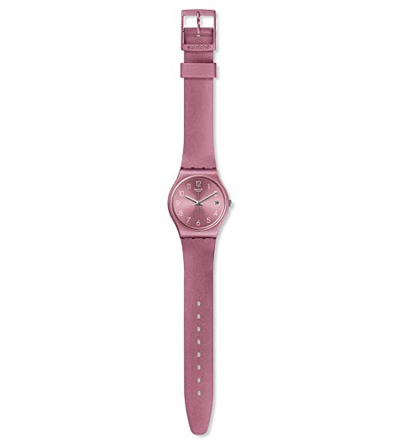 Swatch Reloj Analógico para Mujer de Cuarzo con Correa en Silicona GP404