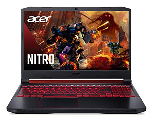 Acer Nitro 5 - Ordenador Portátil de 15.6" FullHD (Intel Core i5-8300H, 8GB RAM, 1TB HDD + 128GB SSD, NVIDIA GeForce GTX1050Ti 4GB, Linux) Negro - Teclado QWERTY Español