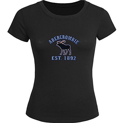 AF Abercrombie Fitch Tops T shirts - Camiseta - para mujer negro negro Large