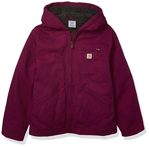 Carhartt Abrigo con Forro Sherpa para niñas - Morado - Large